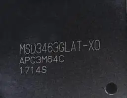 1-10pcs Nové MSD3463GLAT-XO MSD3463GLAT-X0 TQFP-256 Liquid crystal čip . ' - ' . 0