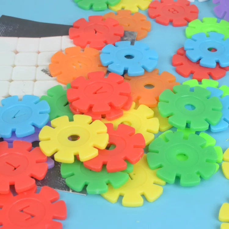 1000pcs 3D Puzzle Snowflake Stavebné Bloky pre Deti Puzzle Plastové Assembing Stavebné Bloky Hračka Klasickým stavebným Hračka DDJ . ' - ' . 4
