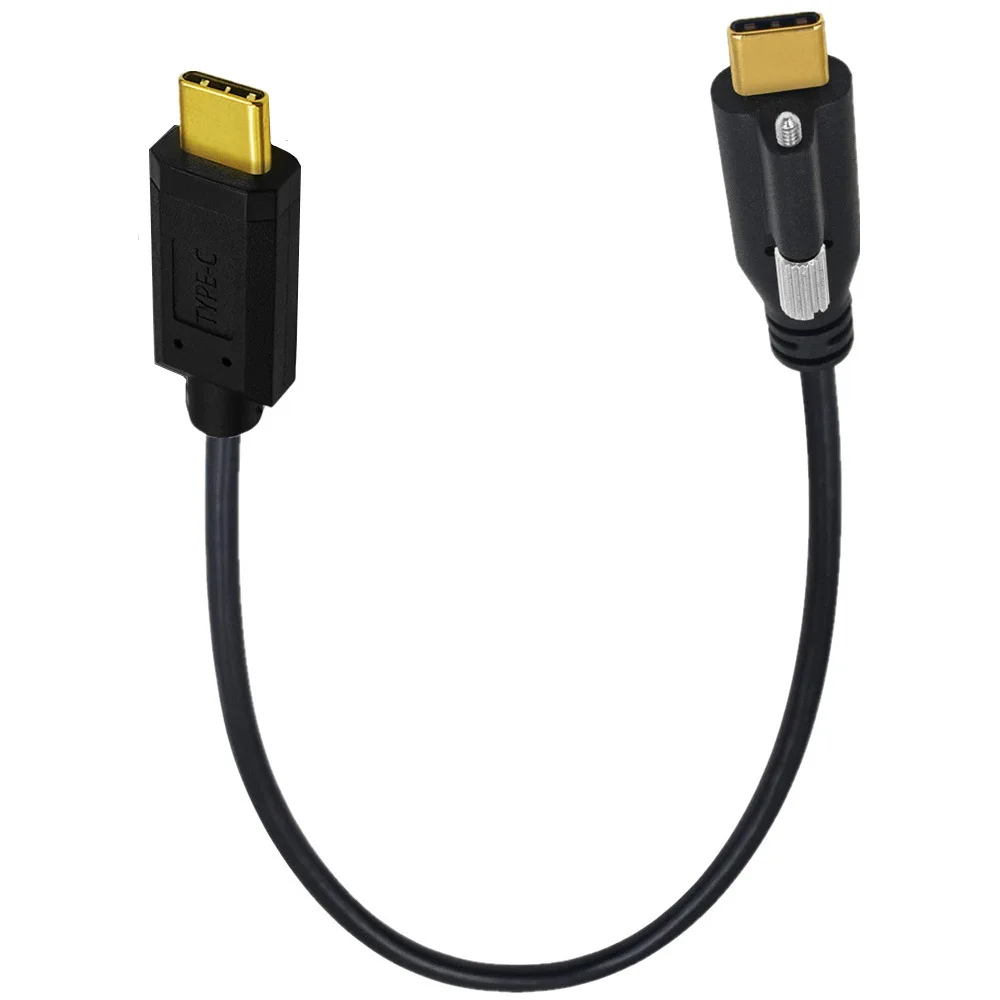 10Gbps 5A USB 3.1 Typ-C Samec na USB-C Muž Údaje skrutky Kábla 0,3 m/1m/2m . ' - ' . 1