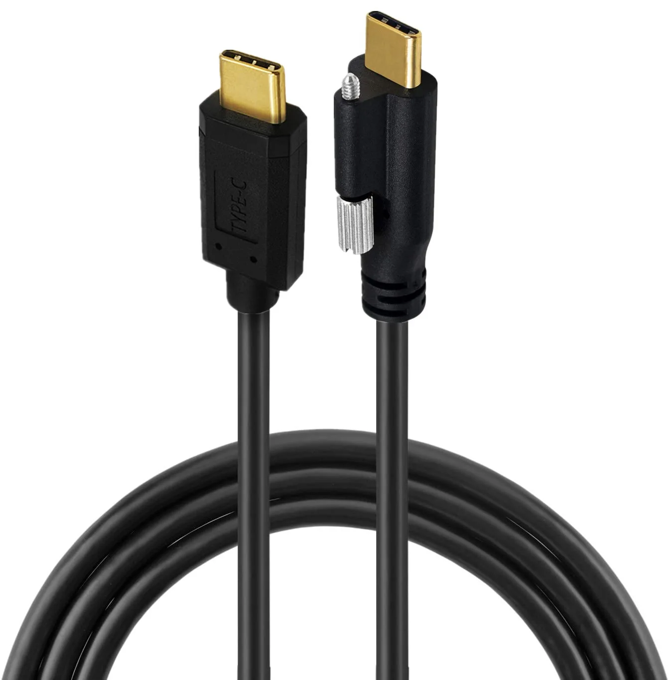 10Gbps 5A USB 3.1 Typ-C Samec na USB-C Muž Údaje skrutky Kábla 0,3 m/1m/2m . ' - ' . 2
