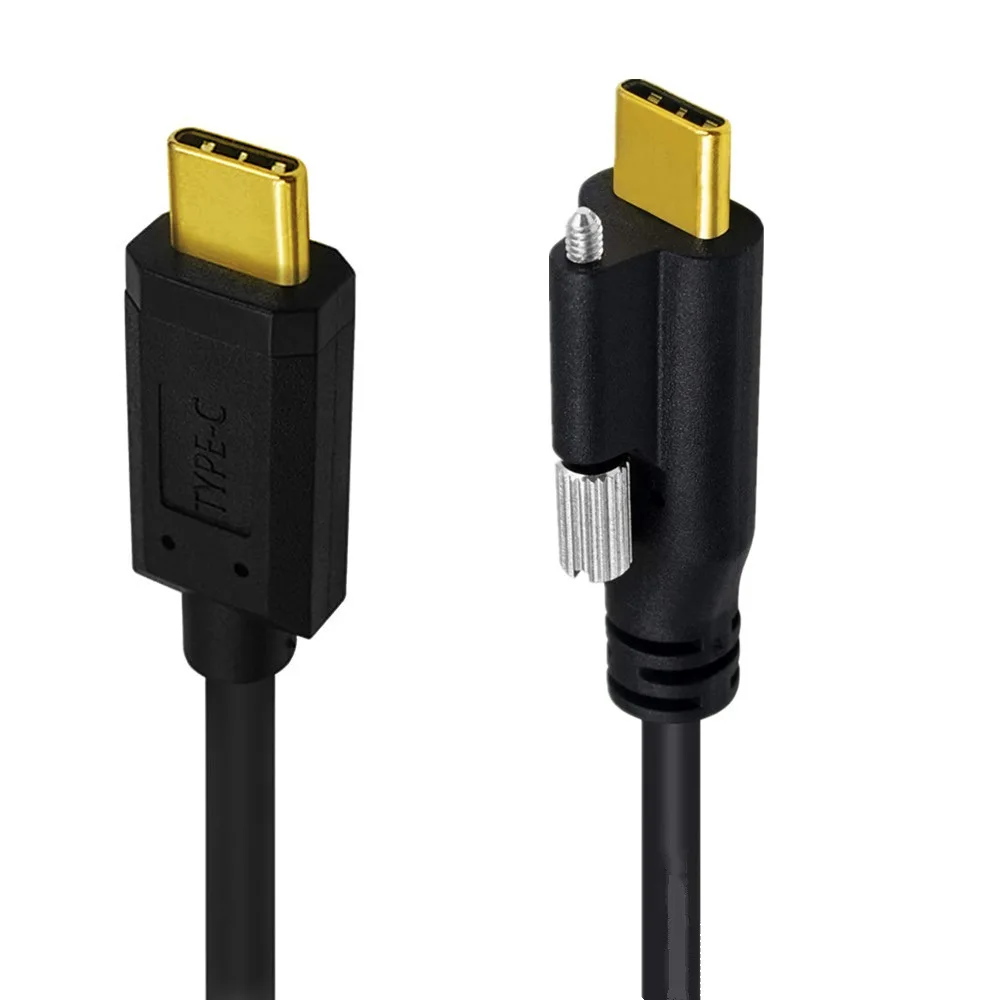 10Gbps 5A USB 3.1 Typ-C Samec na USB-C Muž Údaje skrutky Kábla 0,3 m/1m/2m . ' - ' . 3