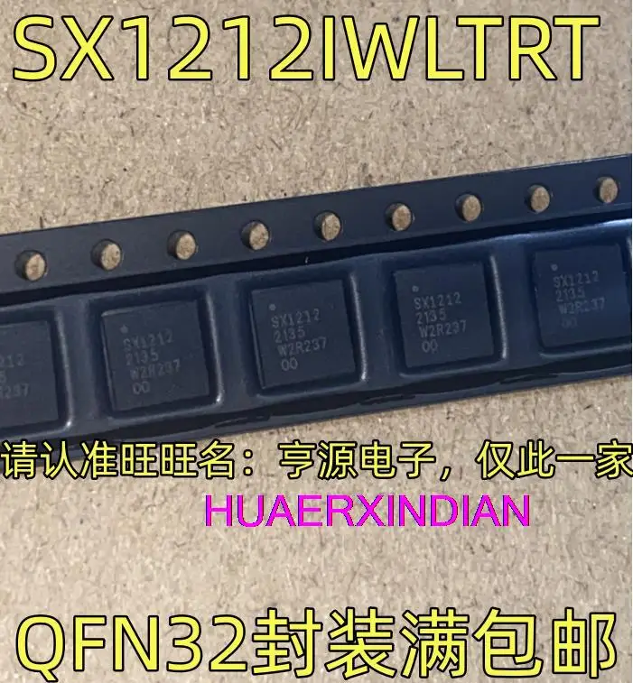 10PCS Nový, Originálny SX1212IWLTRT SX1212 QFN32 . ' - ' . 0