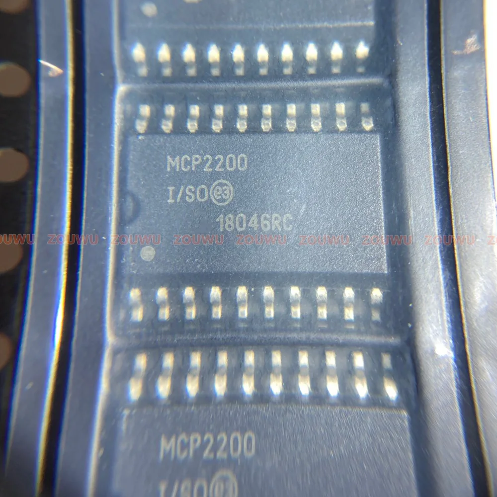 10PCS/VEĽA MCP2200-I/TAK MCP2200 SOP20 Sľub 100% originálne autentické . ' - ' . 0