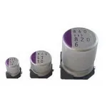 10SVP4R7MSanyo hliníkové elektrolytický kondenzátor 4.7 uf 10V ±20% Φ4.0*4.3 mm . ' - ' . 1