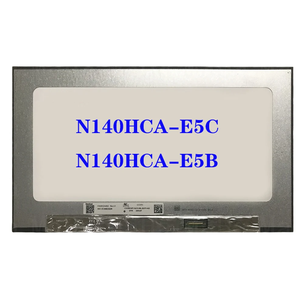 14 Palcový LED Displej Panel N140HCA-E5C Fit N140HCA-E5B N140HCE-ET2 EDP 30 Kolíky Notebook, Displej LCD FHD 1920X1080 . ' - ' . 0