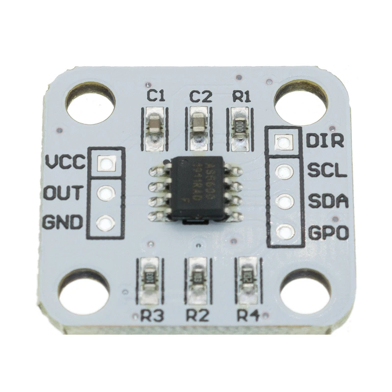 1PCS AS5600 Magnetické Encoder Magnetickej Indukcie Uhol Merania Snímača Modul 12bit Vysokou Presnosťou . ' - ' . 4