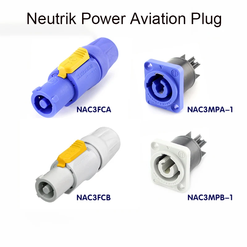 1PCS NAC3FCA 3-kolíkový Napájací Letectva Zapojte Adaptér Šasi Panel Namontované Audio LED Veľký Displej Svetelný Výstup/Vstup Konektor Napájania . ' - ' . 0
