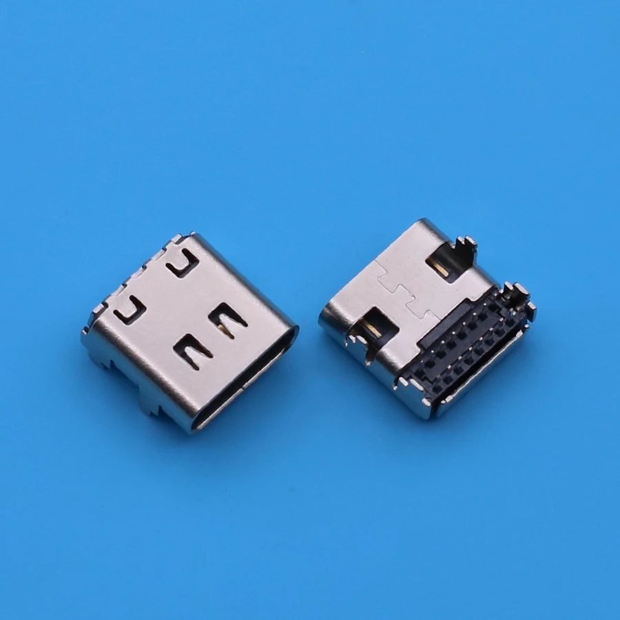 2-10PCS Pre JBL CHARGE 4 5 Bluetooth Audio Chvost Zapojte Bezdrôtový Prenosný Malý Reproduktor Nabíjací Port Type-C 16p Samica Konektor . ' - ' . 2