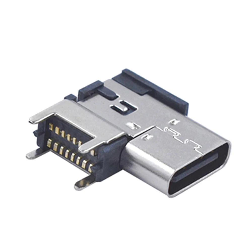 2-5 ks/internet vecí 16 P Bočné vkladanie SMT Zásuvka Konektor Micro USB Typu C 3.1 Žena SMD DIP Pre návrh plošného spoja DIY vysoký prúd nabíjania . ' - ' . 3