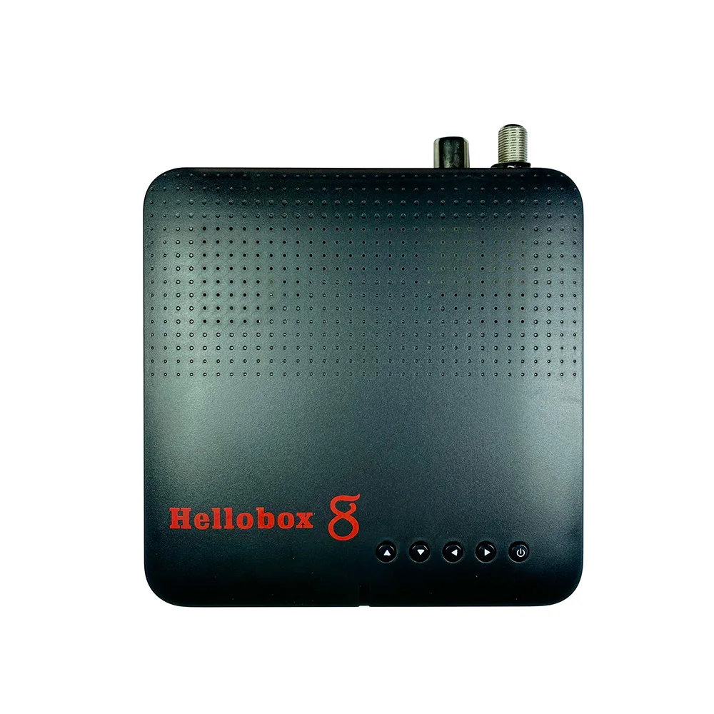 [2 KS] H. 265 HEVC TV Prijímač DVB T2, S2 S2X Hellobox 8 Set-Top Box podporu RJ45 PowerVu Vstavaný WiFi . ' - ' . 3