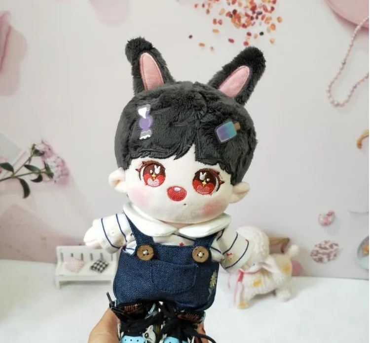 20 cm Star Idol Bunny Doll Uši Bábika Xiaozhan Len Bábiku Star Bábiky s Vymeniteľnými Oblečenie pre Bábiku(Len Bábiky Č Oblečenie) . ' - ' . 2