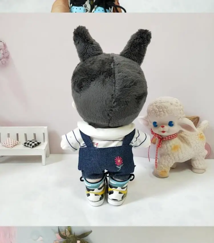 20 cm Star Idol Bunny Doll Uši Bábika Xiaozhan Len Bábiku Star Bábiky s Vymeniteľnými Oblečenie pre Bábiku(Len Bábiky Č Oblečenie) . ' - ' . 4