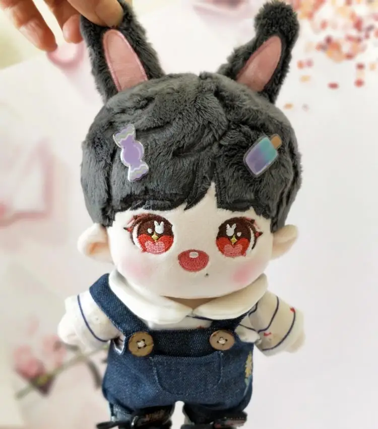 20 cm Star Idol Bunny Doll Uši Bábika Xiaozhan Len Bábiku Star Bábiky s Vymeniteľnými Oblečenie pre Bábiku(Len Bábiky Č Oblečenie) . ' - ' . 5