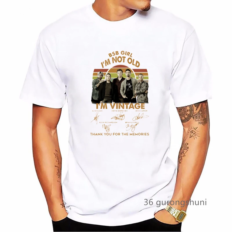2023 Milujem Bsb Grafické Tlače Tričko Mužov Cool Backstreet Boys T Shirt Homme Krátky Rukáv T-Shirt Harajuku Tričko Hip Hop Tričko . ' - ' . 0