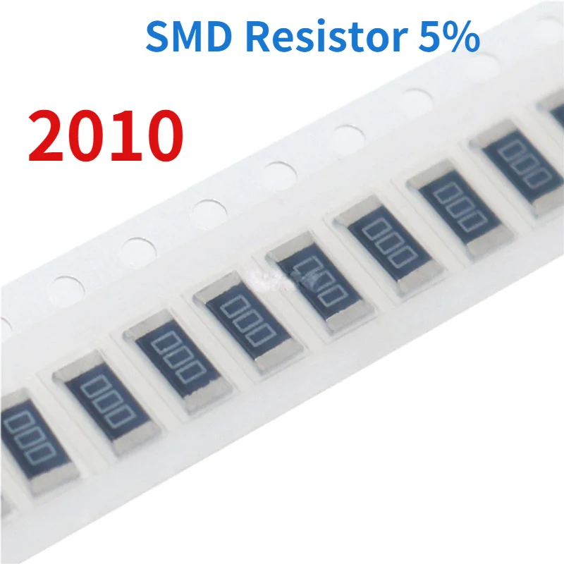 20pcs 2010 SMD čip Rezistor 1K 1.2K1.3K1.5K1.6K1.8K 2K 2.2K2.4K2.7K3K 3.3K3.6K3.9K 4.3K4.7K 5.1K5.6K6.2K6.8K7.5K8.2K 9.1 K 10K . ' - ' . 0