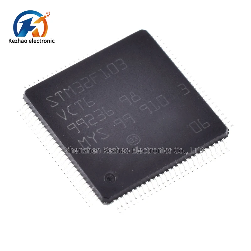 (2piece)100% Nový, Originálny STM32F103VCT6 LQFP100 ARM Cortex-M3 Čipu IC . ' - ' . 0