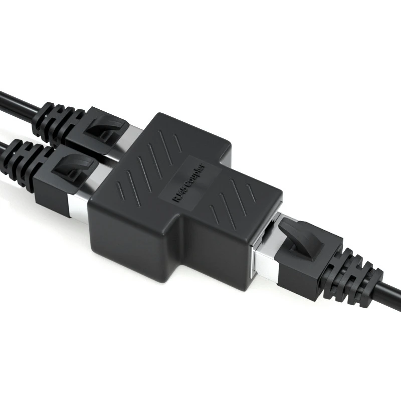 4PCS RJ45 Ethernet Splitter Konektor 1 2 Splitter Adaptér Pre Simultánny Prístup na Internet . ' - ' . 4