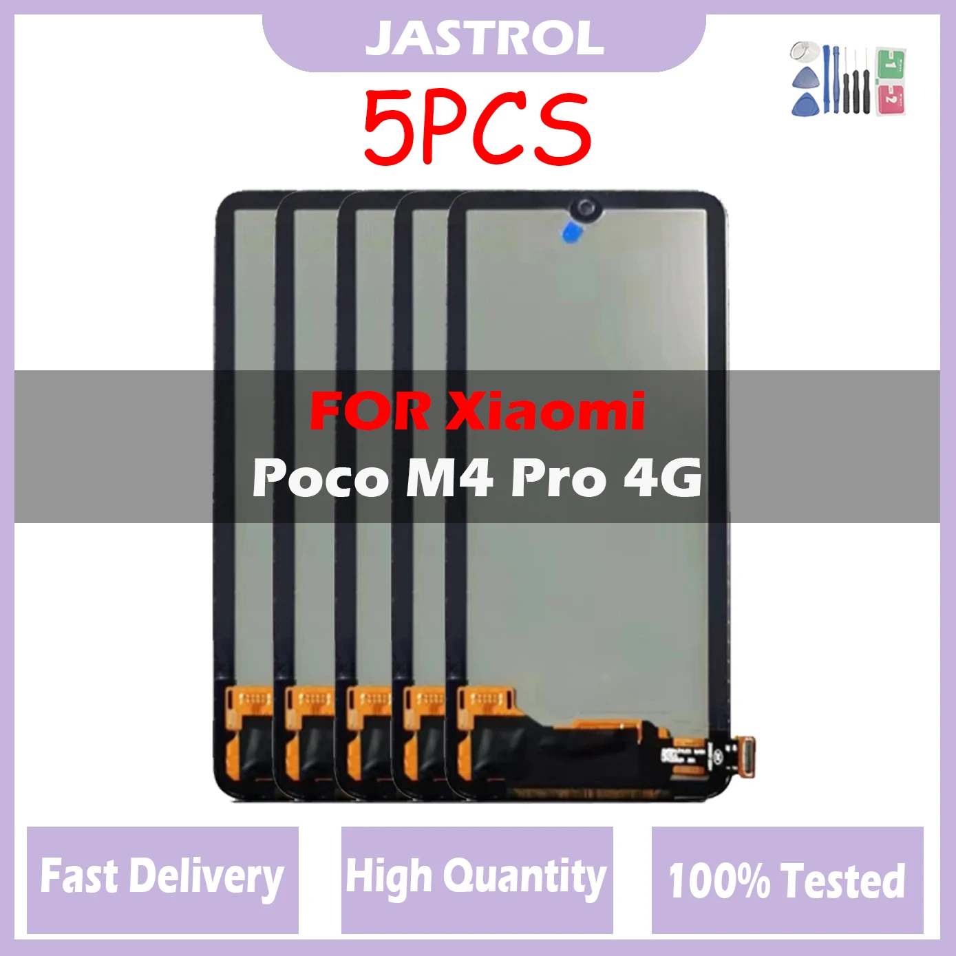 5 ks/Veľa LCD Pre Xiao Poco M4 Pro LCD 2201117PI 2201117PG MZB0B5VI Displej Dotykový Panel Pre Xiao Poco M4 Pro 4G LCD . ' - ' . 0