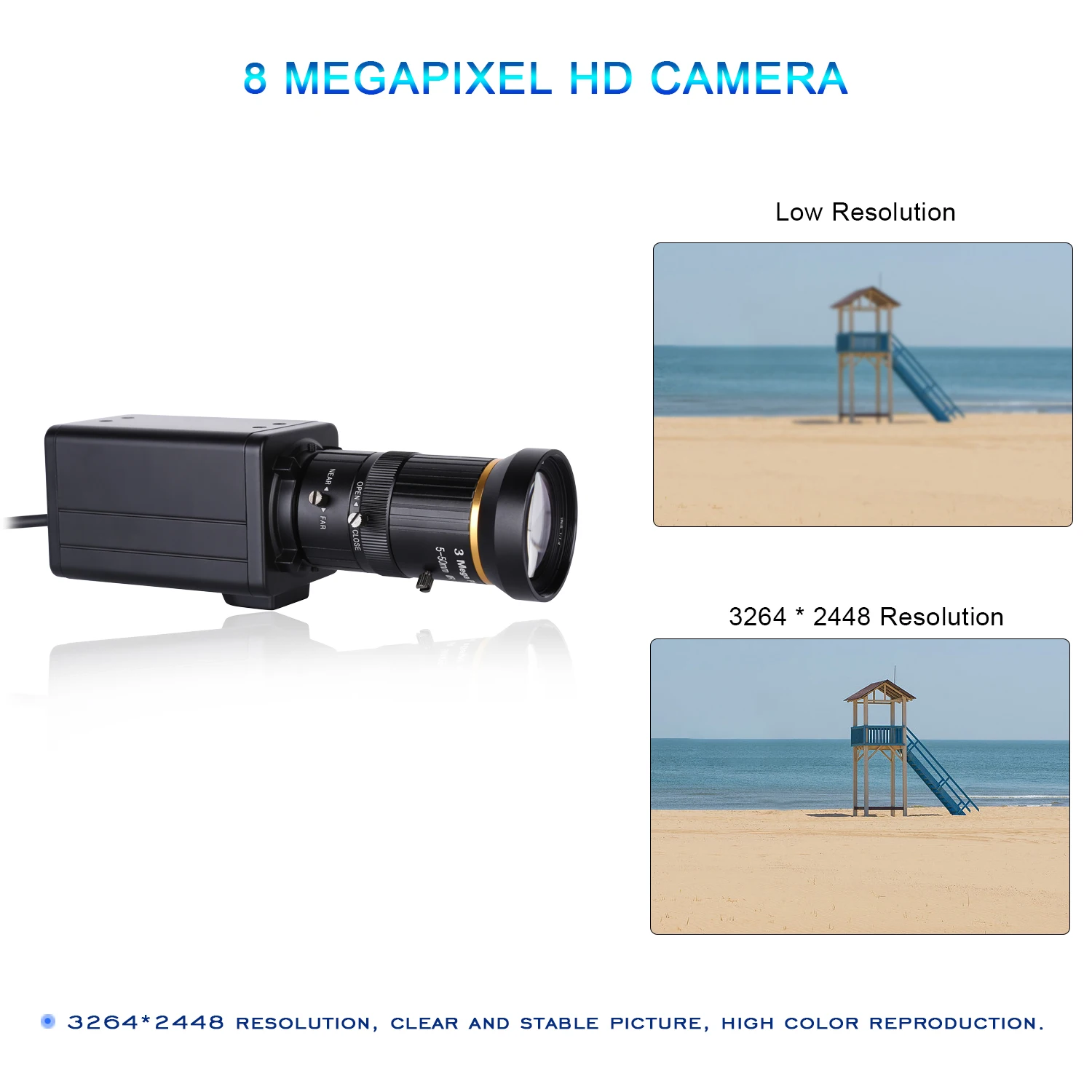 8 Megapixelov 10X Optický Zoom 60 Stupňov Automatické Zaostrovanie Fotoaparát, Počítač, Fotoaparát, Kamera, širokouhlý Manuálne Kompenzácia s Mikrofónom . ' - ' . 3