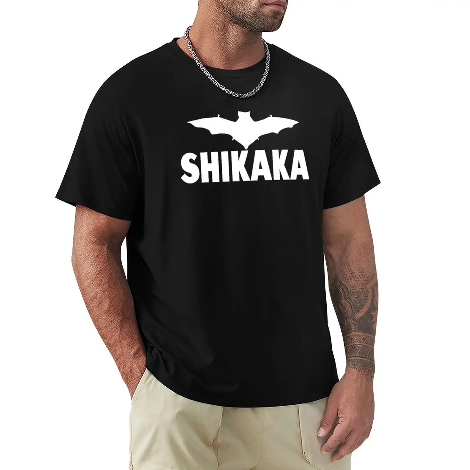 Ace Ventura Citát - Shikaka T-Shirt vintage oblečenie roztomilý oblečenie čierne tričká pre mužov . ' - ' . 0