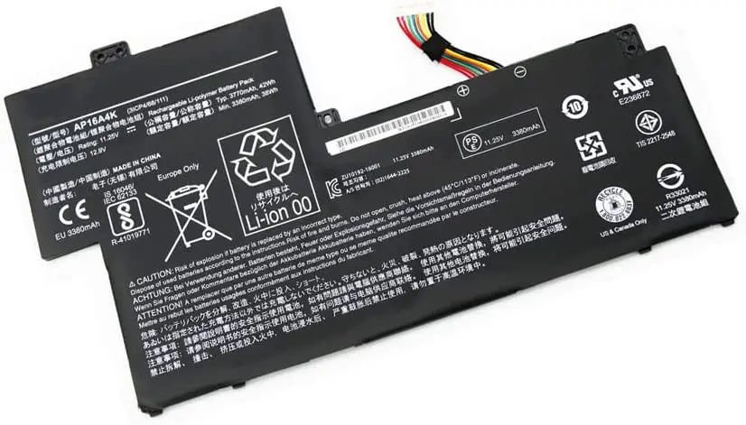 AP16A4K 11.25 V 42Wh/3770mAh Notebook Batérie Náhradné pre Acer Swift 1 SF113-31 N16Q9 KT.00304.003 3ICP4/68/111 . ' - ' . 1