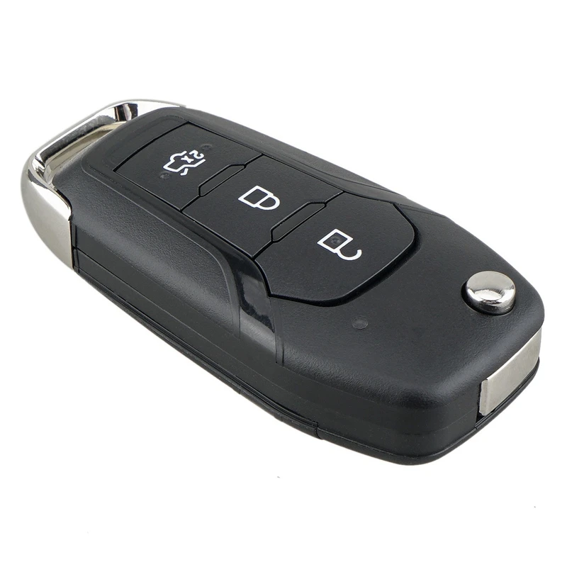 Auto Smart Remote Tlačidlo 3 Tlačidlo 433MHz 49Chip vhodné na Ford KA+ Modeo Glaxy S-Max 2014 2015 2016 DS7T-15K601-B . ' - ' . 1
