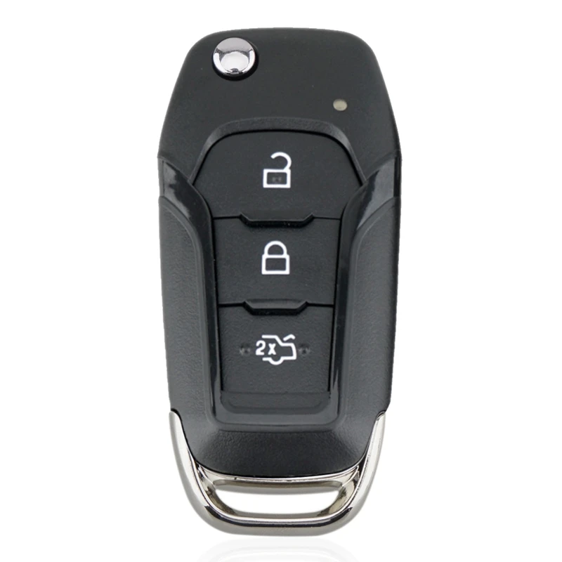 Auto Smart Remote Tlačidlo 3 Tlačidlo 433MHz 49Chip vhodné na Ford KA+ Modeo Glaxy S-Max 2014 2015 2016 DS7T-15K601-B . ' - ' . 3