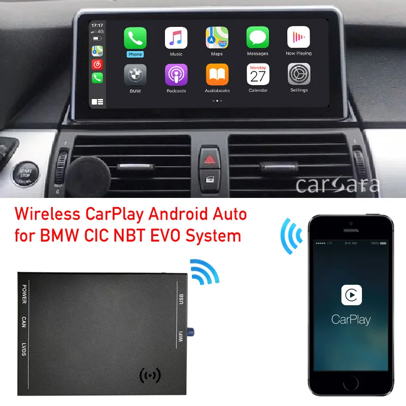 Auto Video OEM integrácia carplay ios X5 M F85 2014-2017 s NBT systém android auto adaptér bezdrôtovej Bluetooth súprava pre auto cd . ' - ' . 0