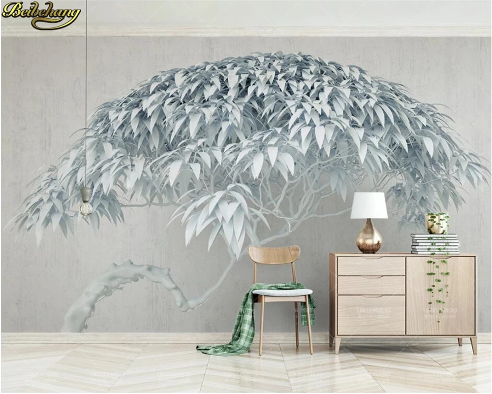 beibehang Vlastné 3d tapeta nástenná maľba 3d stereo kvitnutia stromov moderné tv pozadí steny papiere domova abstraktných de parede . ' - ' . 3