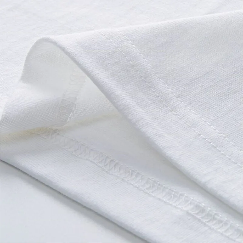 Biela 100% bavlna, Tlač krátke sleeve t-shirt pre mužov a ženy, letné voľné bežné pár polovičný rukáv top y2k oblečenie NS5615 . ' - ' . 5