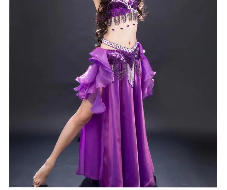 Brucho Indickej východnej vlasy kyvné baladi tanečné kostýmy Bellydance orientálny tanec kostým oblečenie podprsenka pás sukne, šaty 3256 . ' - ' . 2