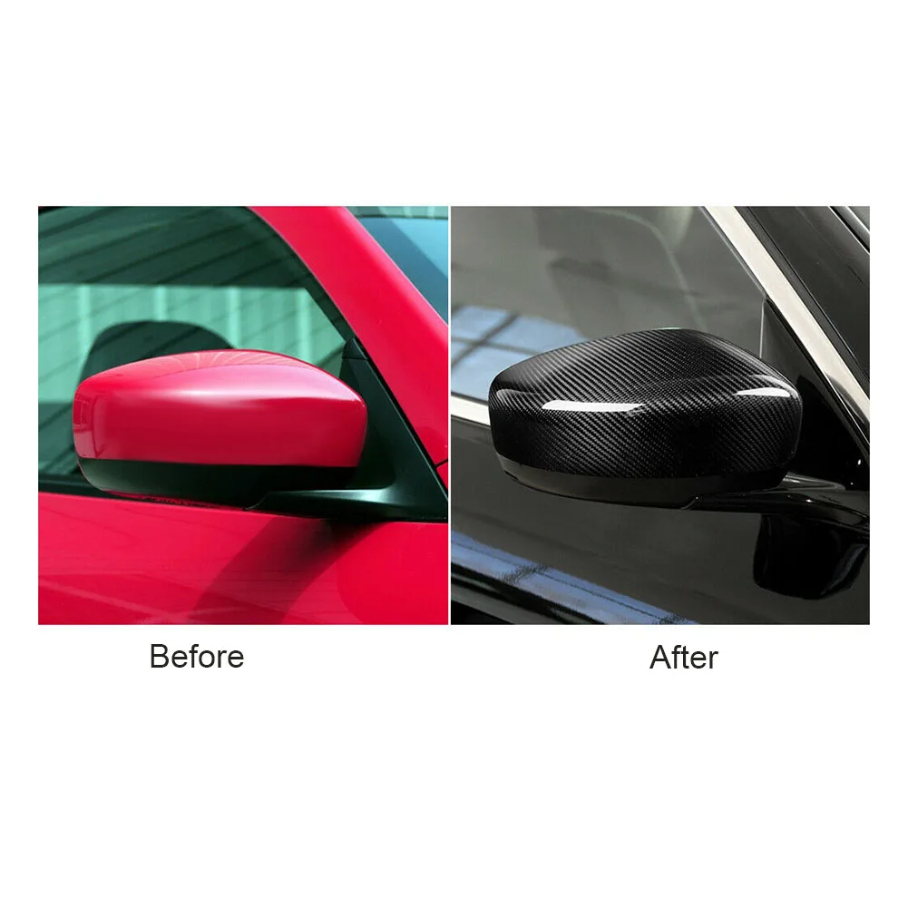 Carbon Fiber Auto Spätné Zrkadlo Bývanie Kryt-Bočné Zrkadlo Pokrytie pre Infiniti G Série G35 G25 G37 Q40 Q60 2009-2015 . ' - ' . 4