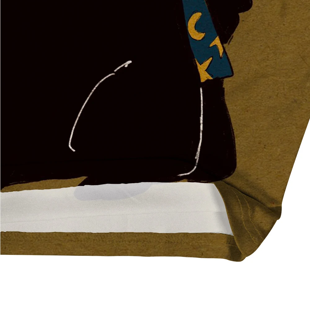 CLOOCL Ženy T-shirt Najnovšie Halloween Kreslených Mačka 3D Tlač Voľné Bežné Krátky Rukáv, golier Posádky Krku Tees Zvierat Nadrozmerné Topy . ' - ' . 4