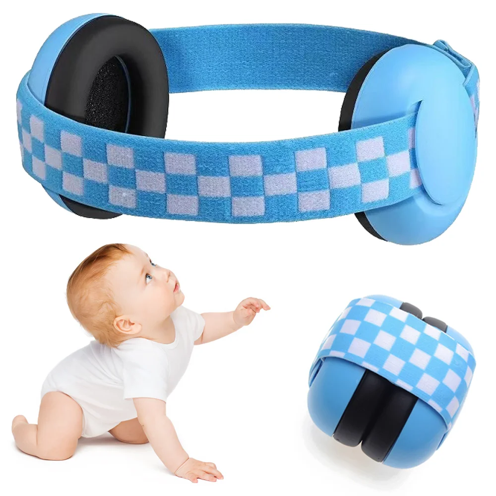 Dieťa Anti-Noise Chrániče Sluchu Elastický Pás Bezpečnosť A Ochrana Sluchu Slúchadlové Chrániče Sluchu Deti Potlačenie Šumu Slúchadlá Spiace Dieťa . ' - ' . 1