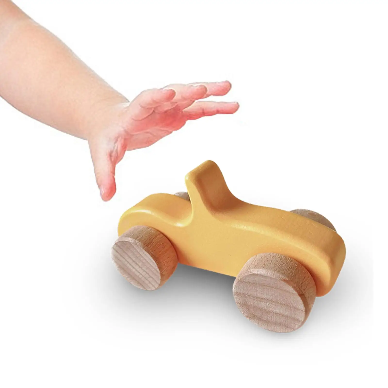 Dieťa Uchopenie Hračky Push Auto Hračky Rozvoj Hra Montessori Hračky, Drevené Hračky pre 1 2 ročný Skvelé Darčeky . ' - ' . 4