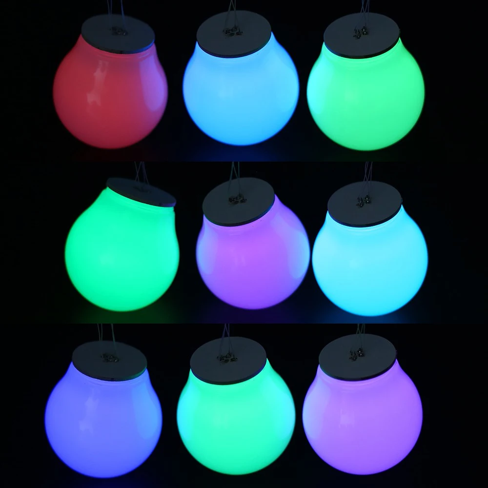 DIY Kit RGB Elektronický LED Luster Blikajúce Lampa Gradient Farba Aurora Kocka Dekoratívne Osvetlenie, Zábavné Suite DC 5V . ' - ' . 1
