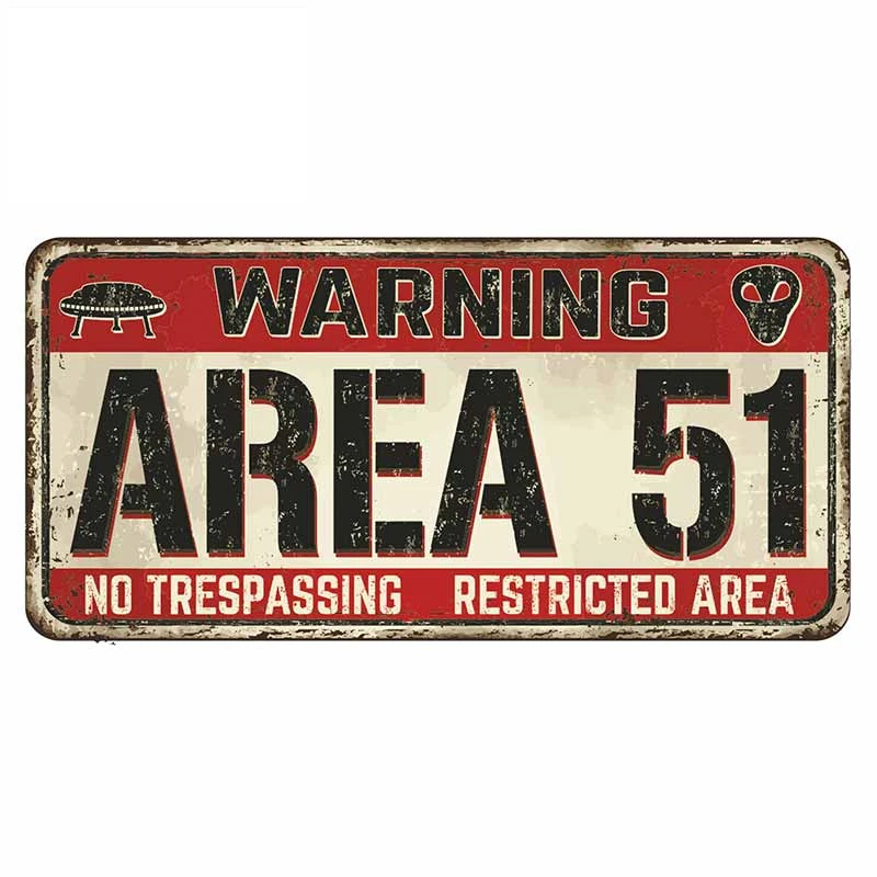 FUYOOHI Zábavné Samolepky Vonkajšie Príslušenstvo Area 51 Č Zasahujúce Osobnosti Nárazníka Auto Nálepky Windows Cartoon Notebook Odtlačkový . ' - ' . 0