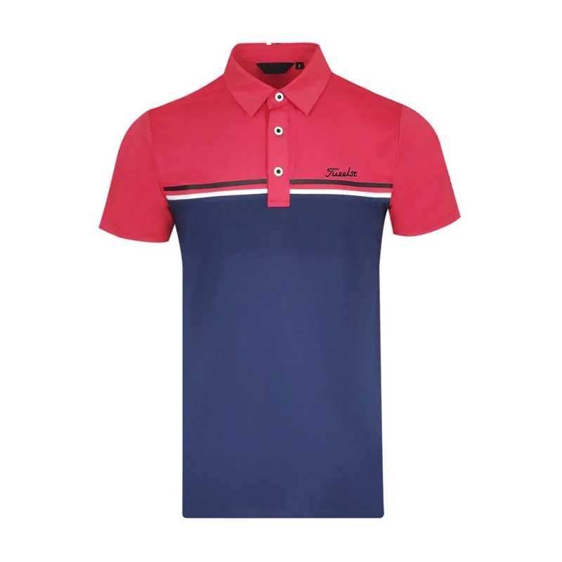 Golf Tričko Polo Tričko pánske Klope Top Leto, Voľný čas, Outdoor Sports Rýchle sušenie Priedušná Business Fashion Golf Polo Shirts . ' - ' . 0