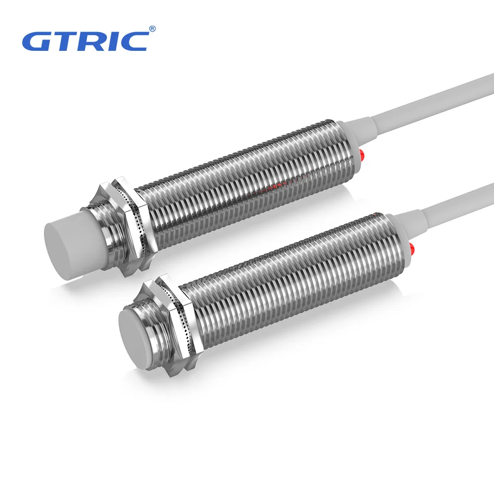 GTRIC M12 Kapacitný Snímač 3-wire DC 10-30V NPN PNP IP65 Flush Non-flush Priemyselné Non-kontakt Spínača . ' - ' . 0