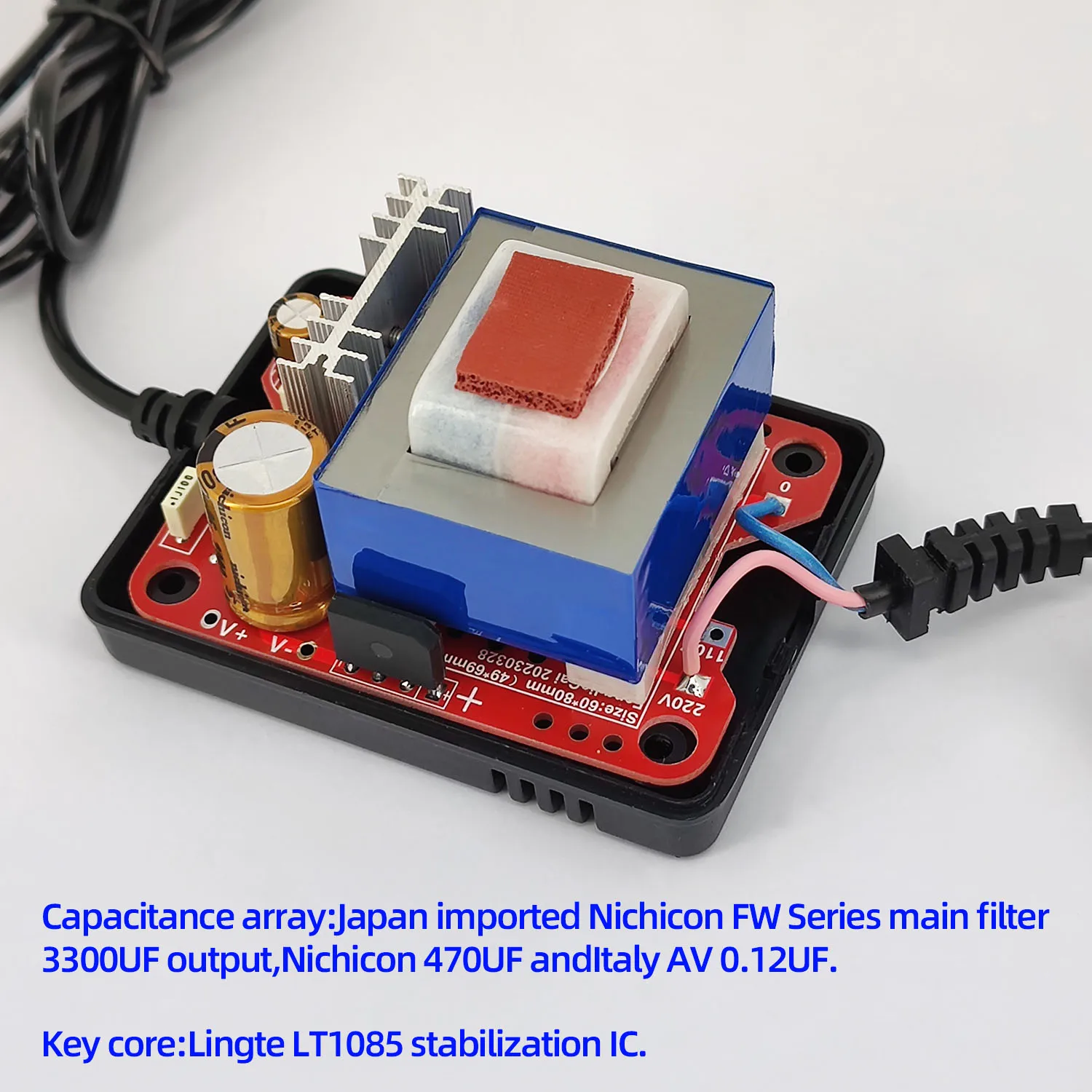 HIFI lineárne stabilizovaný napájací zdroj 10W, nízke zvlnenie 5V—12V—30V, vhodné pre dekodér op amp slúchadlový zosilňovač 5V 6V 9V 12V 24V . ' - ' . 4