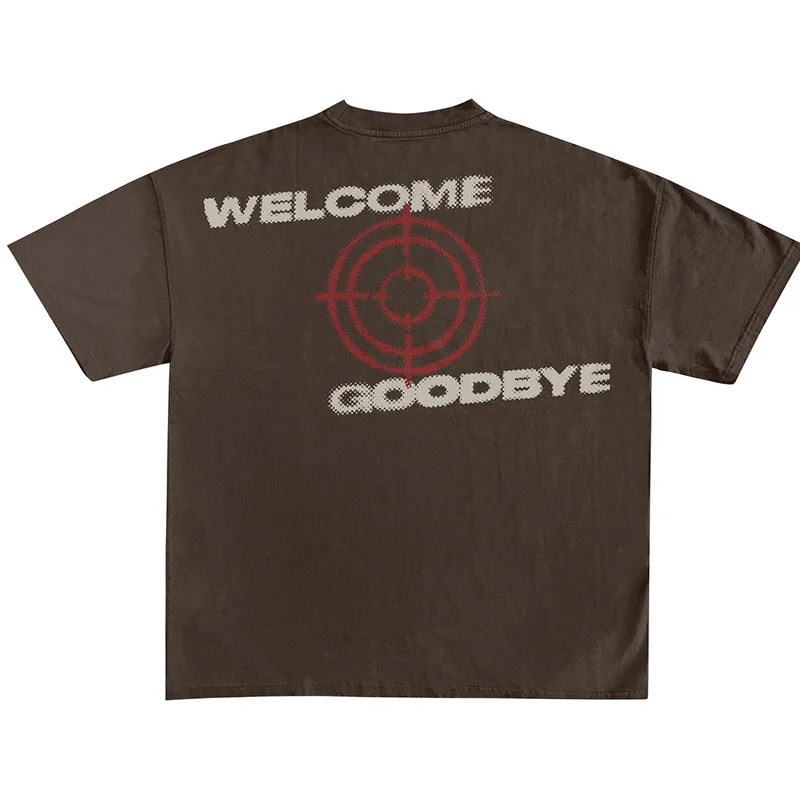 Hip-hop Y2k Mens Punk T Shirt Streetwear Mačka Vzor Tlače Gotický T-Shirt 2023 Harajuku Bežné Bavlnené Krátke Sleeve Tee Top . ' - ' . 1