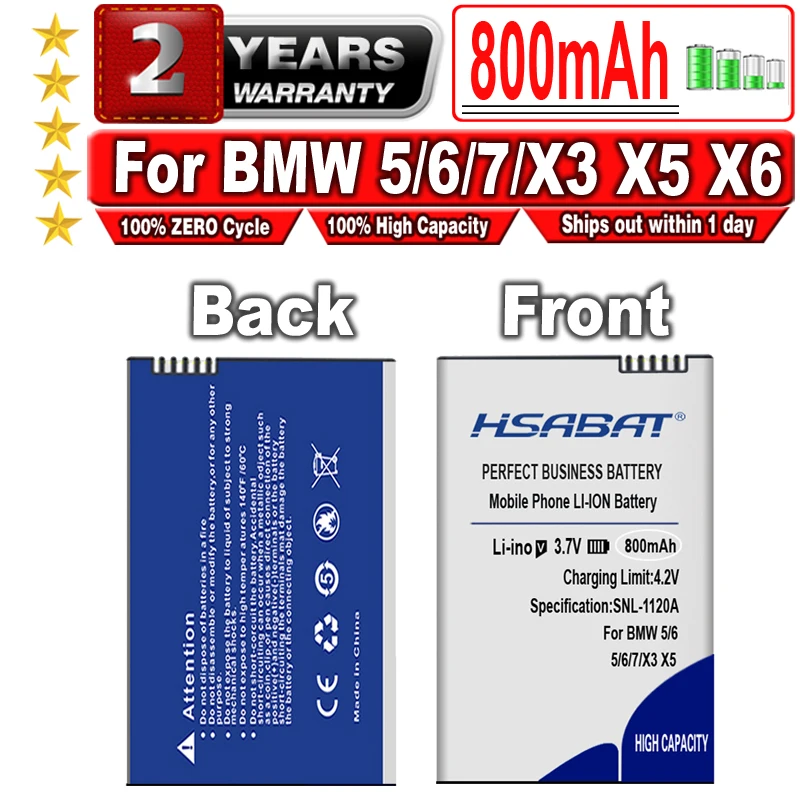 HSABAT 800mAh Batérie pre BMW GT 5 6 7 X3GT57 i8 X3 X5 X6 5310le 730 740 745 760li MKD35UP 1ICP3/37/57 9442976 6814351 LCD . ' - ' . 0