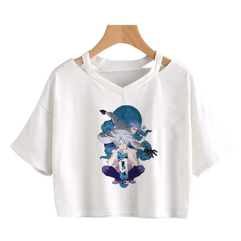 Japonské Anime SK8 Infinity T Shirt Ženy Lete Y2k Plodín Topy Skateboard Manga Grafické Tričko Kawaii Ullzang T-shirt Žena . ' - ' . 3