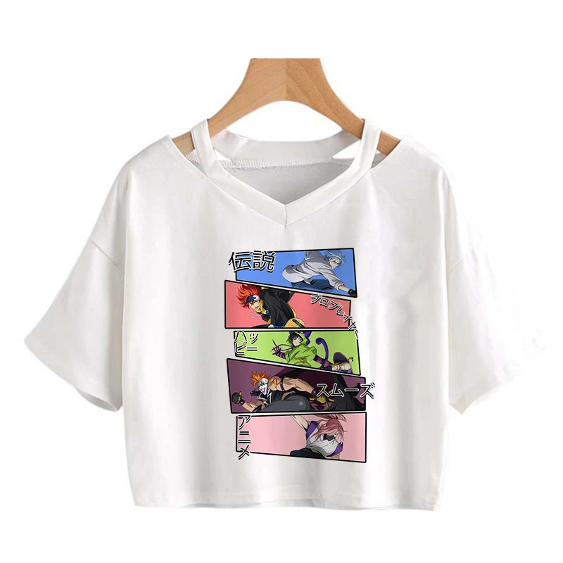 Japonské Anime SK8 Infinity T Shirt Ženy Lete Y2k Plodín Topy Skateboard Manga Grafické Tričko Kawaii Ullzang T-shirt Žena . ' - ' . 5