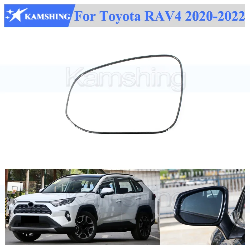 Kamshing Pre Toyota RAV4 2020-2022 Kúrenie, Vonkajšie Spätné Zrkadlo, Sklo Bočné zrkadlo Objektív . ' - ' . 0