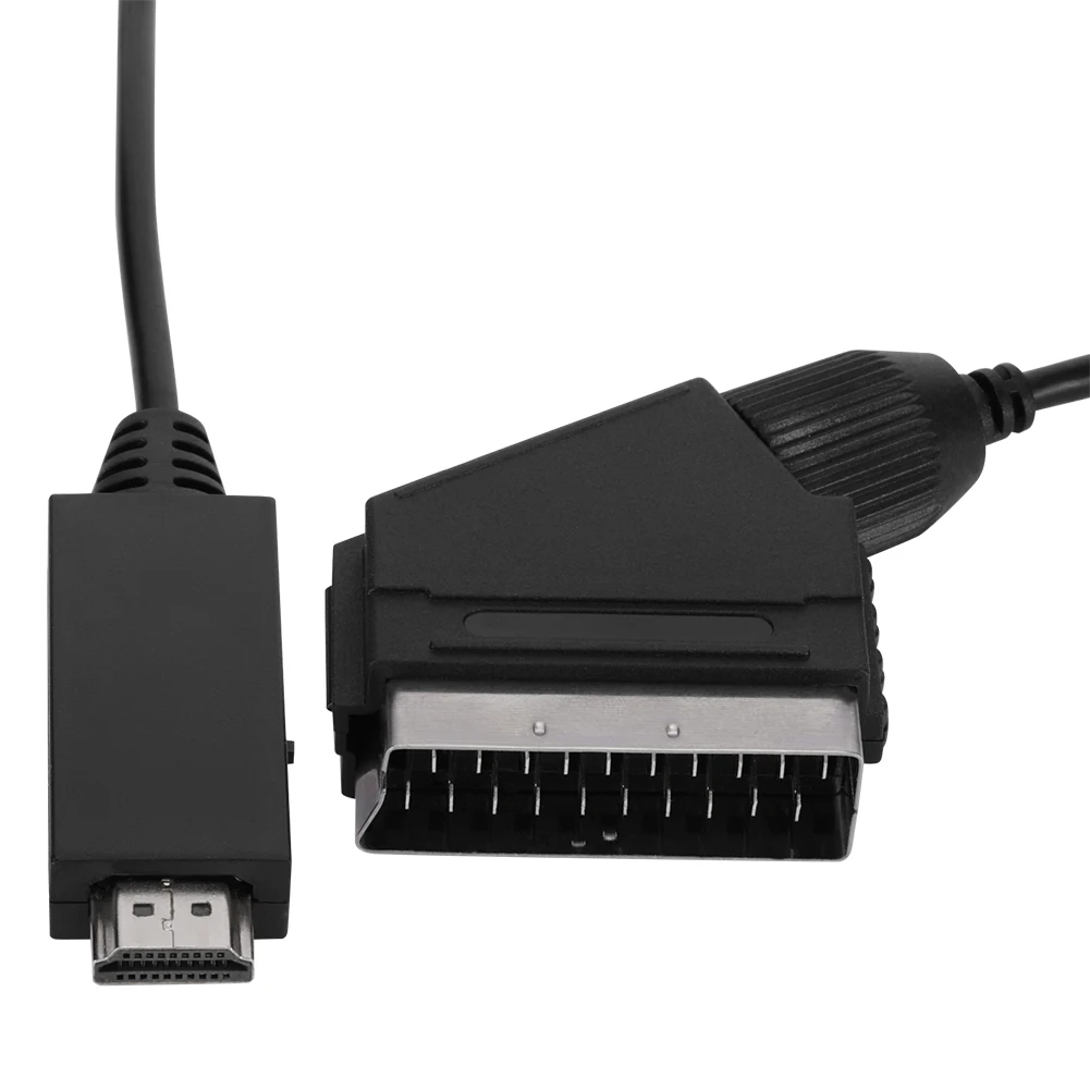 Kompatibilný s HDMI na Adaptér Scart TV, Video, Audio Upscale Converter, Nízka Spotreba Energie, Micro USB Kábel pre HDTV/DVD/Set-top Box . ' - ' . 3
