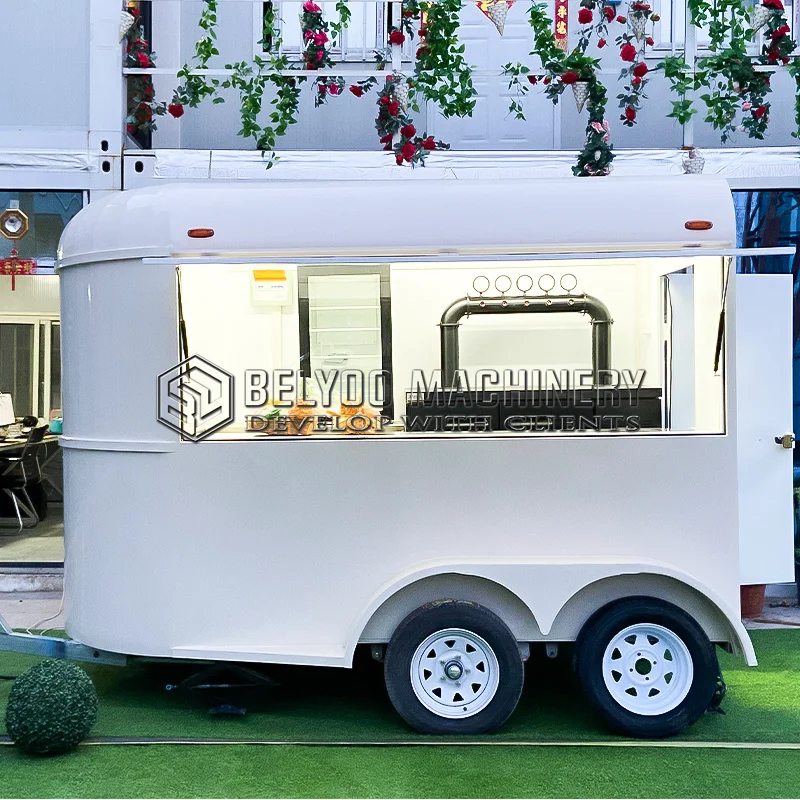 Kôň Prívesy, Mobilné Bary Ice Cream Predajné Van Horsebox Vintage Prepravník Potravín Vozíky Chariot Kiosk Potravín Prípojného Vozidla . ' - ' . 3