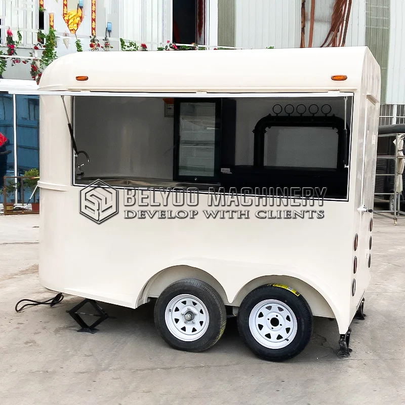 Kôň Prívesy, Mobilné Bary Ice Cream Predajné Van Horsebox Vintage Prepravník Potravín Vozíky Chariot Kiosk Potravín Prípojného Vozidla . ' - ' . 4