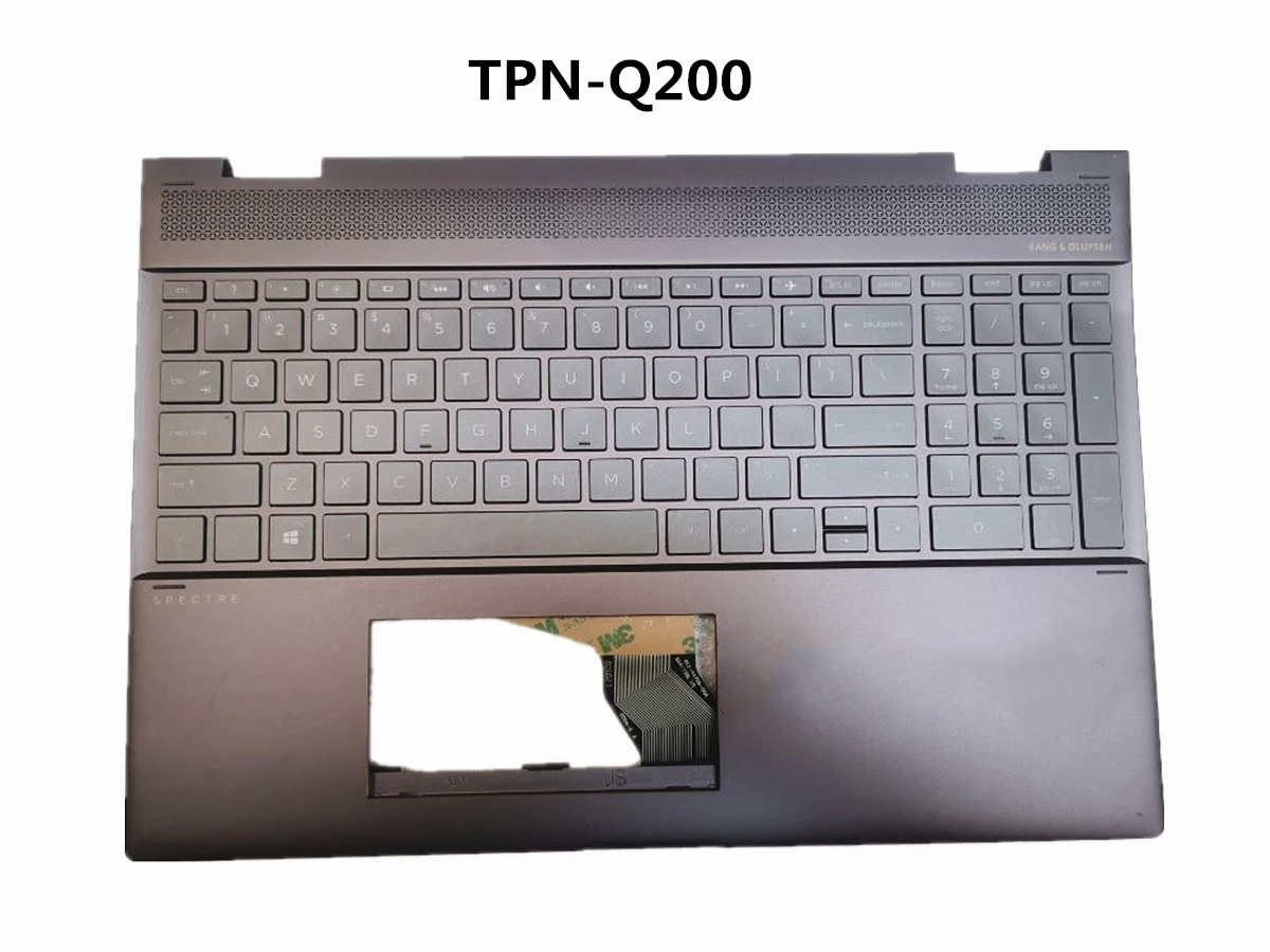 Laptop/Notebook NÁS podsvietená Klávesnica horný Kryt/obal pre HP Spectre X360 15-CH 15T-CH000 CH011tx TPN-Q200 X35 4AX35TATP40 . ' - ' . 0