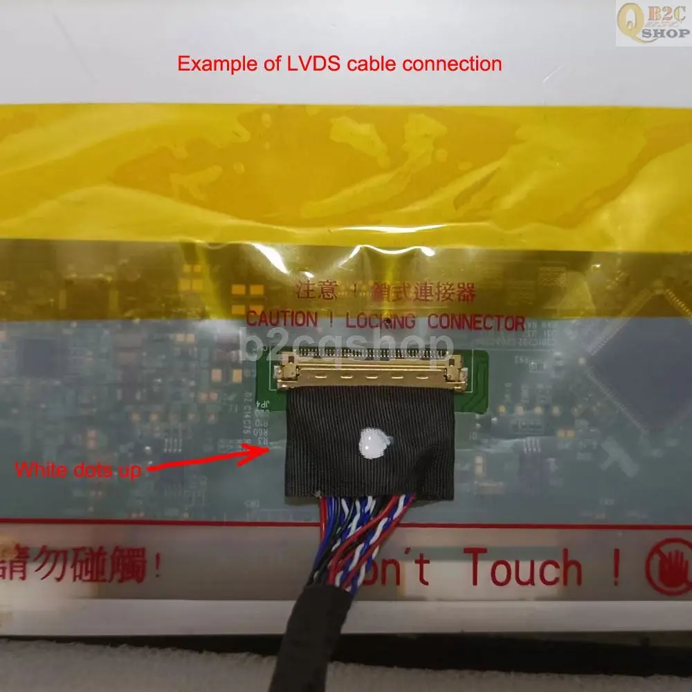 LCD radič rada ovládač dosky monitora držiak pre B156HW01 V0 V1 V2 V3 V4 V5 V6 V7 kompatibilný s HDMI+DP+USB Typ-C . ' - ' . 2